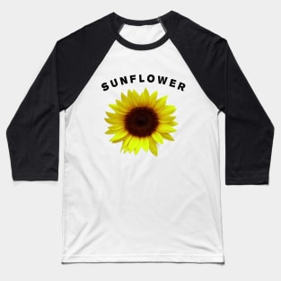 Sunflower lover mask Baseball T-Shirt